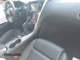2019 Infiniti Q50 RED SPORT 400 with VIN JN1FV7AP8KM780182, listed as a IAAI auction lot 41682121 with 73,110 mi miles. Bid and sale history available at carsss.com. Image 5.