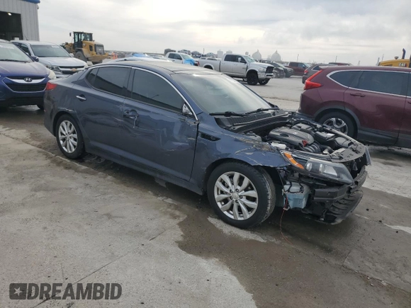 2015 Kia Optima EX with VIN 5XXGN4A72FG486109, listed as a Copart auction lot 50734465 with 106,902 mi miles and Salvage Title. Bid and sale history available at carsss.com. Image 4.