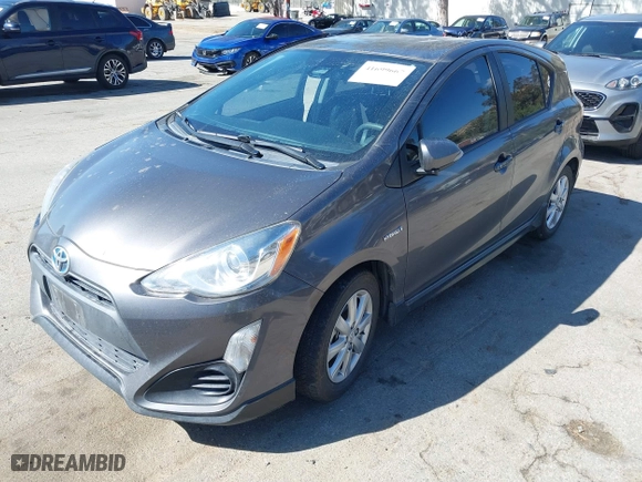 2017 Toyota Prius c One with VIN JTDKDTB33H1594479, listed as a IAAI auction lot 41699667 with 166,127 mi miles. Bid and sale history available at carsss.com. Image 18.