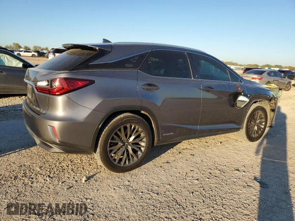 2017 Lexus RX with VIN 2T2BGMCA3HC012690, listed as a Copart auction lot 84159704 with 144,481 mi miles and Salvage Title. Bid and sale history available at carsss.com. Image 3.