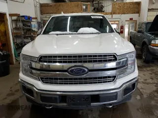 2018 Ford F-150 XL with VIN 1FTFW1EG6JFC02053, listed as a Copart auction lot 88957975 with 222,033 mi miles and Salvage Title. Bid and sale history available at carsss.com. Image 5.