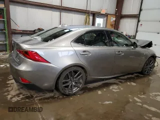 2017 Lexus IS 350 with VIN JTHCE1D25H5014408, listed as a Copart auction lot 88109545 with 63,699 mi miles and Salvage title. Bid and sale history available at DreamBid. Image 3.