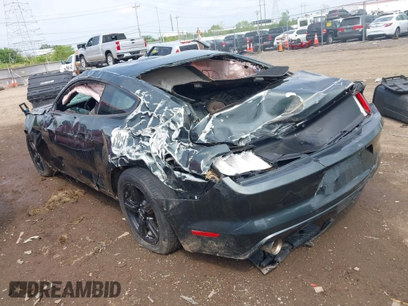 2015 Ford Mustang V6 with VIN 1FA6P8AMXF5369181, listed as a IAAI auction lot 42028414 with 88,344 mi miles and . Bid and sale history available at DreamBid. Image 3.