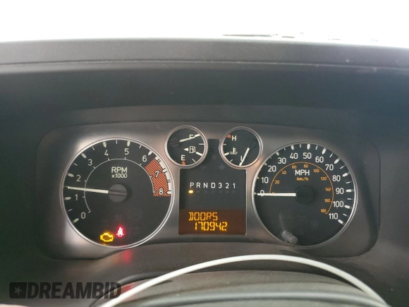 2006 Hummer H3 with VIN 5GTDN136468163620, listed as a Copart auction lot 52881665 with 170,942 mi miles and Salvage Title. Bid and sale history available at carsss.com. Image 9.