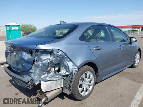 2023 Toyota Corolla LE with VIN JTDB4MEE1P3003586, listed as a IAAI auction lot 41944898 with 49,236 mi miles and . Bid and sale history available at DreamBid. Image 6.
