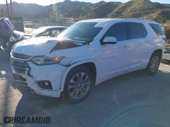 2020 Chevrolet Traverse Premier with VIN 1GNERKKW8LJ250889, listed as a IAAI auction lot 41664974 with 38,955 mi miles and . Bid and sale history available at DreamBid. Image 18.