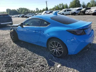 2023 Toyota GR86 with VIN JF1ZNBC18P8758694, listed as a Copart auction lot 63091444 with 5,458 mi miles and Salvage Title. Bid and sale history available at carsss.com. Image 2.