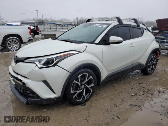 2018 Toyota C-HR XLE with VIN NMTKHMBX8JR012025, listed as a Copart auction lot 44956535 with 143,010 mi miles and Non repairable. Bid and sale history available at DreamBid. Image 1.