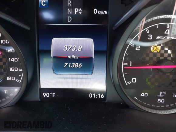 2017 Mercedes-Benz C 43 AMG with VIN 55SWF6EB6HU225511, listed as a IAAI auction lot 41827261 with 71,386 mi miles and . Bid and sale history available at DreamBid. Image 16.
