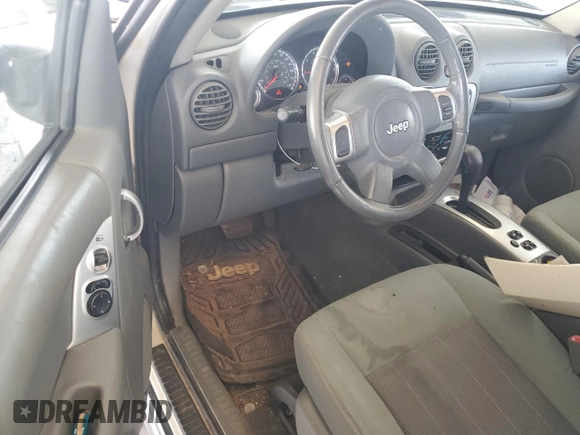 2007 Jeep Liberty Limited with VIN 1J4GK58K77W709344, listed as a Copart auction lot 71837204 with 191,408 mi miles and Salvage title. Bid and sale history available at DreamBid. Image 8.