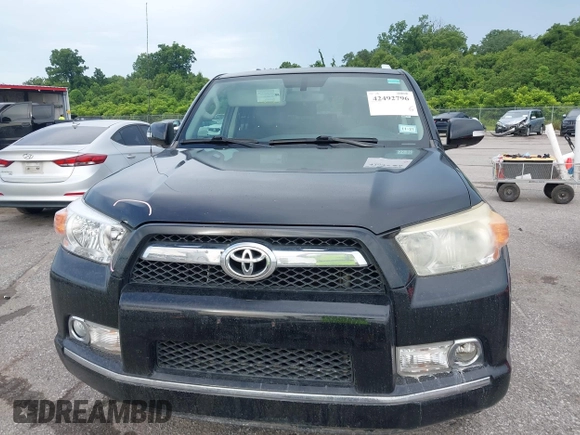2013 Toyota 4Runner SR5 with VIN JTEZU5JR6D5049116, listed as a IAAI auction lot 42492796 with 227,020 mi miles and . Bid and sale history available at DreamBid. Image 12.