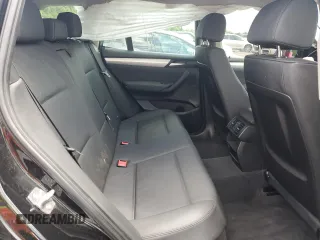 2012 BMW X3 28i with VIN 5UXWX5C56CL723153, listed as a Copart auction lot 52357795 with 93,916 mi miles and Salvage Title. Bid and sale history available at DreamBid. Image 11.