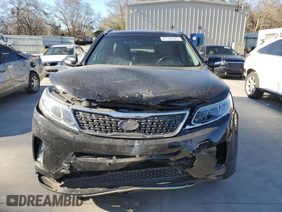 2014 Kia Sorento SX Limited with VIN 5XYKW4A73EG522925, listed as a Copart auction lot 87590325 with 128,976 mi miles and Salvage Title. Bid and sale history available at carsss.com. Image 5.