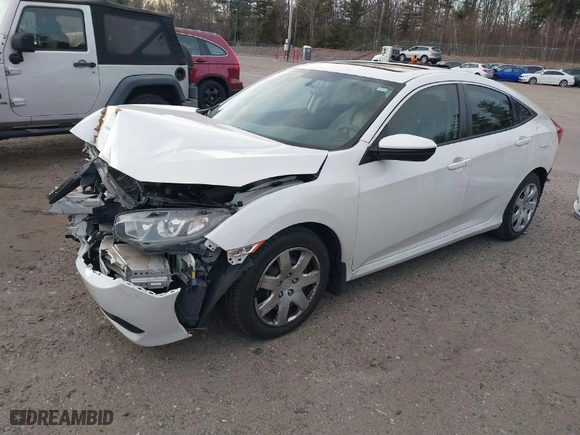 2016 Honda Civic Sedan EX with VIN 19XFC2F73GE091669, listed as a IAAI auction lot 41237231 with 119,135 mi miles. Bid and sale history available at carsss.com. Image 2.