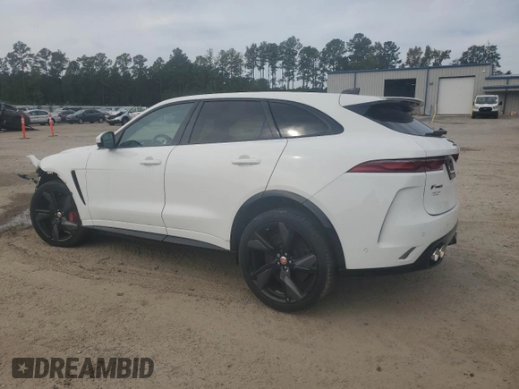 2023 Jaguar F-Pace SVR with VIN SADCZ2EE2PA709590, listed as a Copart auction lot 71632904 with 12,561 mi miles and Clean Title. Bid and sale history available at DreamBid. Image 2.