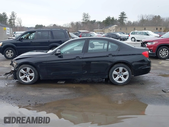 2014 BMW 3 Series 328i xDrive with VIN WBA3B5C55EP539916, listed as a IAAI auction lot 41636682 with 110,262 mi miles. Bid and sale history available at carsss.com. Image 14.