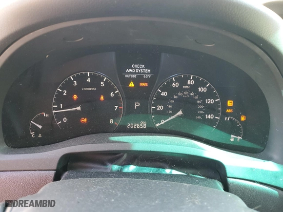 2012 Lexus RX 350 with VIN 2T2BK1BA0CC123866, listed as a Copart auction lot 51157935 with 202,658 mi miles and Salvage Title. Bid and sale history available at carsss.com. Image 9.