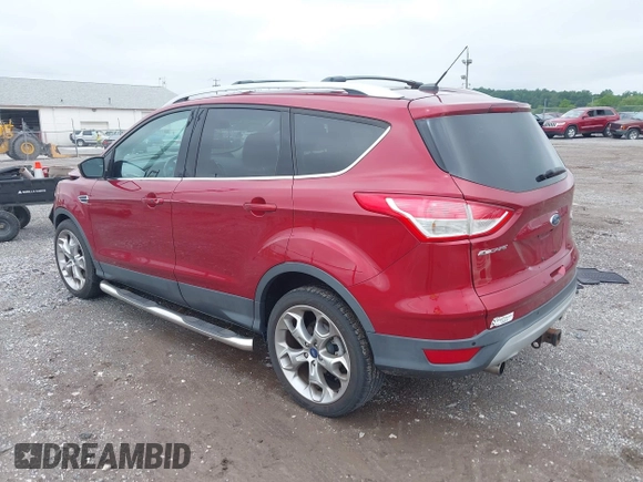 2013 Ford Escape Titanium with VIN 1FMCU9J94DUC07522, listed as a IAAI auction lot 42365124 with 61,168 mi miles and . Bid and sale history available at DreamBid. Image 3.