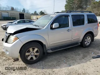 2012 Nissan Pathfinder SV with VIN 5N1AR1NN5CC626002, listed as a Copart auction lot 45470215 with 164,971 mi miles and Salvage Title. Bid and sale history available at carsss.com. Image 1.