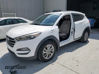 2018 Hyundai Tucson SEL z VIN KM8J33A45JU616684, wystawiony jako Copart lot #56757955 z przebiegiem 32 819 mil mil oraz Szkoda całkowita • Salvage title. Historia ofert i sprzedaży dostępna na DreamBid. Obrazek 1.