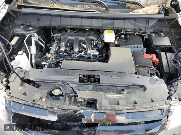2025 Nissan Pathfinder S with VIN 5N1DR3AC0SC205087, listed as a Copart auction lot 57028965 with 1,052 mi miles and Salvage title. Bid and sale history available at DreamBid. Image 12.