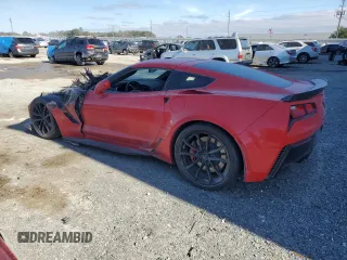 2019 Chevrolet Corvette Grand Sport 1LT z VIN 1G1YV2D71K5124056, wystawiony jako Copart lot #87246884 z przebiegiem Nie podano mil oraz Szkoda całkowita • Salvage title. Historia ofert i sprzedaży dostępna na DreamBid. Obrazek 2.