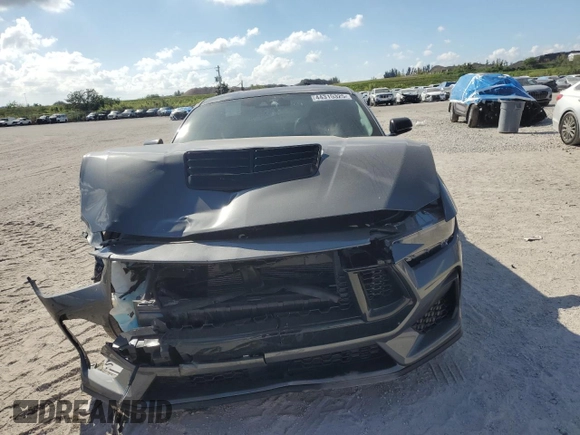 2024 Ford Mustang GT with VIN 1FA6P8CF9R5433682, listed as a Copart auction lot 44315325 with 1,574 mi miles and Salvage Title. Bid and sale history available at DreamBid. Image 5.