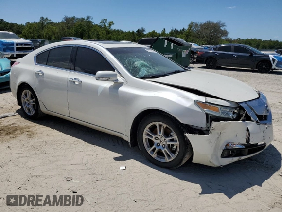 2010 Acura TL Tech with VIN 19UUA8F54AA008681, listed as a Copart auction lot 53777635 with 201,482 mi miles and Salvage Title. Bid and sale history available at carsss.com. Image 4.