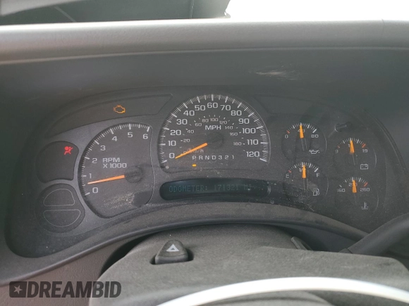 2007 Chevrolet Silverado 1500 LS with VIN 2GCEC13V371142366, listed as a Copart auction lot 53657445 with 171,321 mi miles and Salvage Title. Bid and sale history available at DreamBid. Image 9.