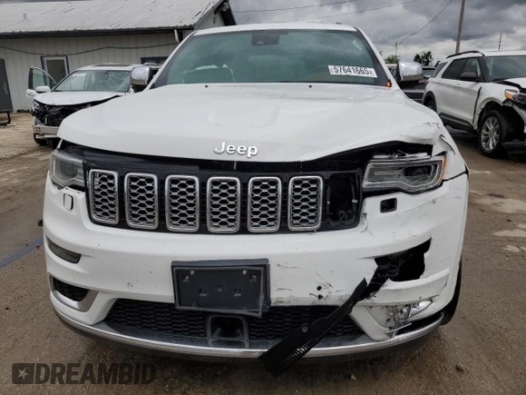 2017 Jeep Grand Cherokee Summit with VIN 1C4RJFJG2HC941155, listed as a Copart auction lot 57641665 with 72,273 mi miles and Salvage title. Bid and sale history available at DreamBid. Image 5.