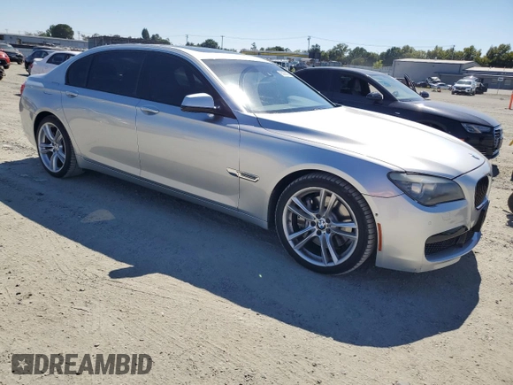 2011 BMW 7 Series 750Li with VIN WBAKB8C59BCY66626, listed as a Copart auction lot 65088295 with 132,278 mi miles and Clean title. Bid and sale history available at DreamBid. Image 4.