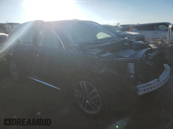 2018 Acura MDX Advance with VIN 5J8YD4H87JL009014, listed as a Copart auction lot 82551104 with 76,966 mi miles and Salvage Title. Bid and sale history available at carsss.com. Image 4.