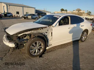 2013 Infiniti M37 with VIN JN1BY1AR3DM604924, listed as a Copart auction lot 82312264 with 110,159 mi miles and Salvage Title. Bid and sale history available at carsss.com. Image 1.