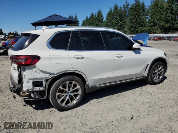 2023 BMW X5 sDrive40i with VIN 5UXCR4C0XP9N92372, listed as a Copart auction lot 63607755 with 53,159 mi miles and Salvage title. Bid and sale history available at DreamBid. Image 3.