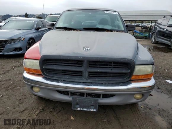 2002 Dodge Dakota with VIN 1B7GL12XX2S718443, listed as a Copart auction lot 84568934 with 122,127 mi miles and Clean Title. Bid and sale history available at carsss.com. Image 5.