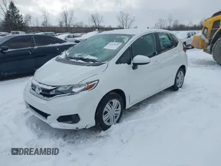 2020 Honda Fit LX with VIN 3HGGK5H45LM727621, listed as a IAAI auction lot 41237091 with 16,228 mi miles. Bid and sale history available at carsss.com. Image 2.