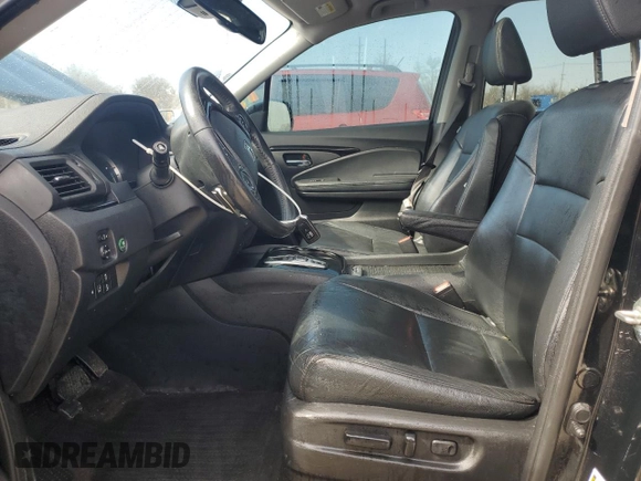 2017 Honda Pilot Touring with VIN 5FNYF6H92HB016186, listed as a Copart auction lot 46577555 with 140,195 mi miles and Salvage title. Bid and sale history available at DreamBid. Image 7.