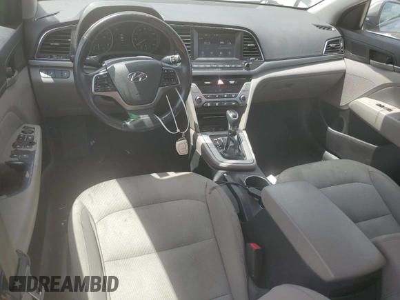 2018 Hyundai Elantra SEL with VIN 5NPD84LF5JH259041, listed as a Copart auction lot 70586604 with 63,459 mi miles and Non Repairable. Bid and sale history available at DreamBid. Image 8.