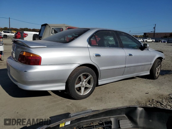 1999 Acura TL with VIN 19UUA564XXA052506, listed as a Copart auction lot 76589374 with 194,585 mi miles and Salvage Title. Bid and sale history available at carsss.com. Image 3.