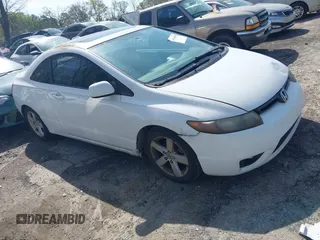 2008 Honda Civic Cpe EX with VIN 2HGFG12888H574255, listed as a IAAI auction lot 41920905 with 236,005 mi miles. Bid and sale history available at carsss.com. Image 1.