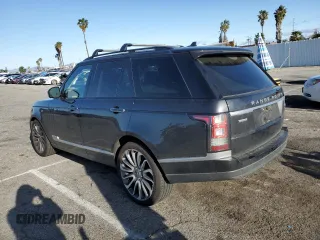 2015 Land Rover Range Rover Autobiography with VIN SALGV2TF4FA221740, listed as a Copart auction lot 51669675 with 131,403 mi miles and Clean title. Bid and sale history available at DreamBid. Image 2.
