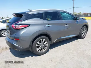 2017 Nissan Murano SL with VIN 5N1AZ2MH5HN202719, listed as a IAAI auction lot 42463161 with 83,692 mi miles and . Bid and sale history available at DreamBid. Image 4.