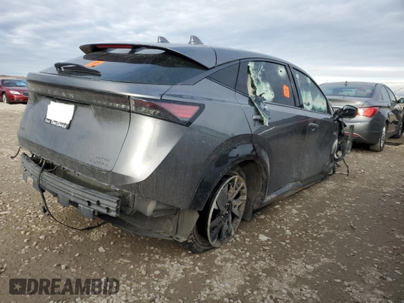 2023 Nissan ARIYA Platinum+ with VIN JN1DF0CD0PM704011, listed as a Copart auction lot 44853525 with Not provided miles and Salvage title. Bid and sale history available at DreamBid. Image 3.