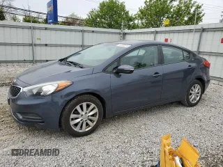 2014 Kia Forte LX with VIN KNAFX4A62E5210705, listed as a Copart auction lot 51559574 with 93,571 mi miles and Salvage Title. Bid and sale history available at carsss.com. Image 1.