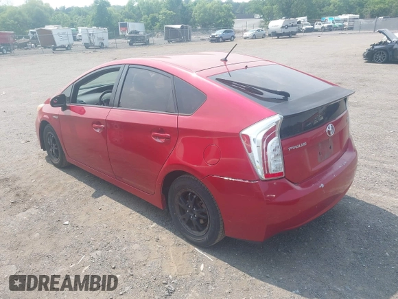 2012 Toyota Prius One z VIN JTDKN3DU1C1503463, wystawiony jako IAAI lot #42446535 z przebiegiem 321 201 mil mil oraz . Historia ofert i sprzedaży dostępna na DreamBid. Obrazek 3.