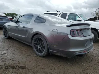 2013 Ford Mustang GT with VIN 1ZVBP8CF2D5284482, listed as a Copart auction lot 50600795 with 97,731 mi miles and Salvage Title. Bid and sale history available at carsss.com. Image 2.