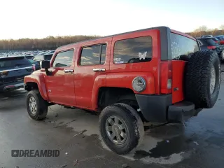 2008 Hummer H3 SUV with VIN 5GTEN13E988157875, listed as a Copart auction lot 82290214 with Not Provided miles and Salvage Title. Bid and sale history available at DreamBid. Image 2.