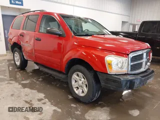 2004 Dodge Durango ST with VIN 1D4HB38N14F236113, listed as a IAAI auction lot 41384812 with 153,292 mi miles and . Bid and sale history available at DreamBid. Image 1.