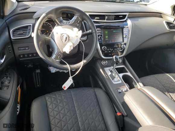 2023 Nissan Murano Platinum with VIN 5N1AZ2DS3PC138539, listed as a Copart auction lot 85485824 with 19,113 mi miles and Salvage Title. Bid and sale history available at carsss.com. Image 8.