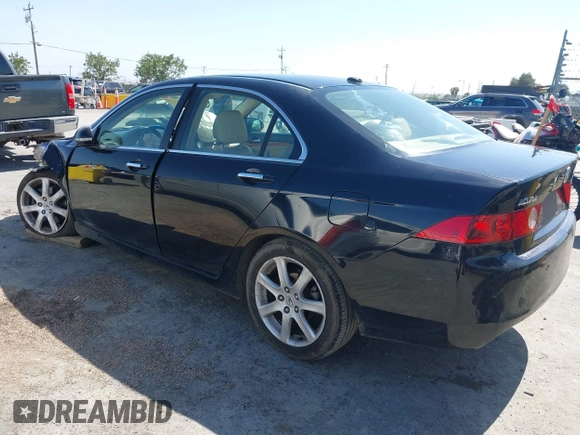 2005 Acura TSX with VIN JH4CL96855C015202, listed as a IAAI auction lot 42374204 with 128,880 mi miles and . Bid and sale history available at DreamBid. Image 3.